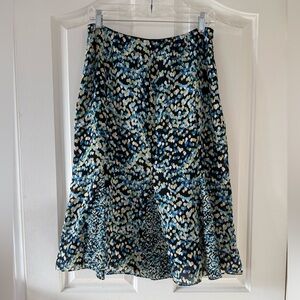 Charter Club 100% Silk Multicolor Skirt